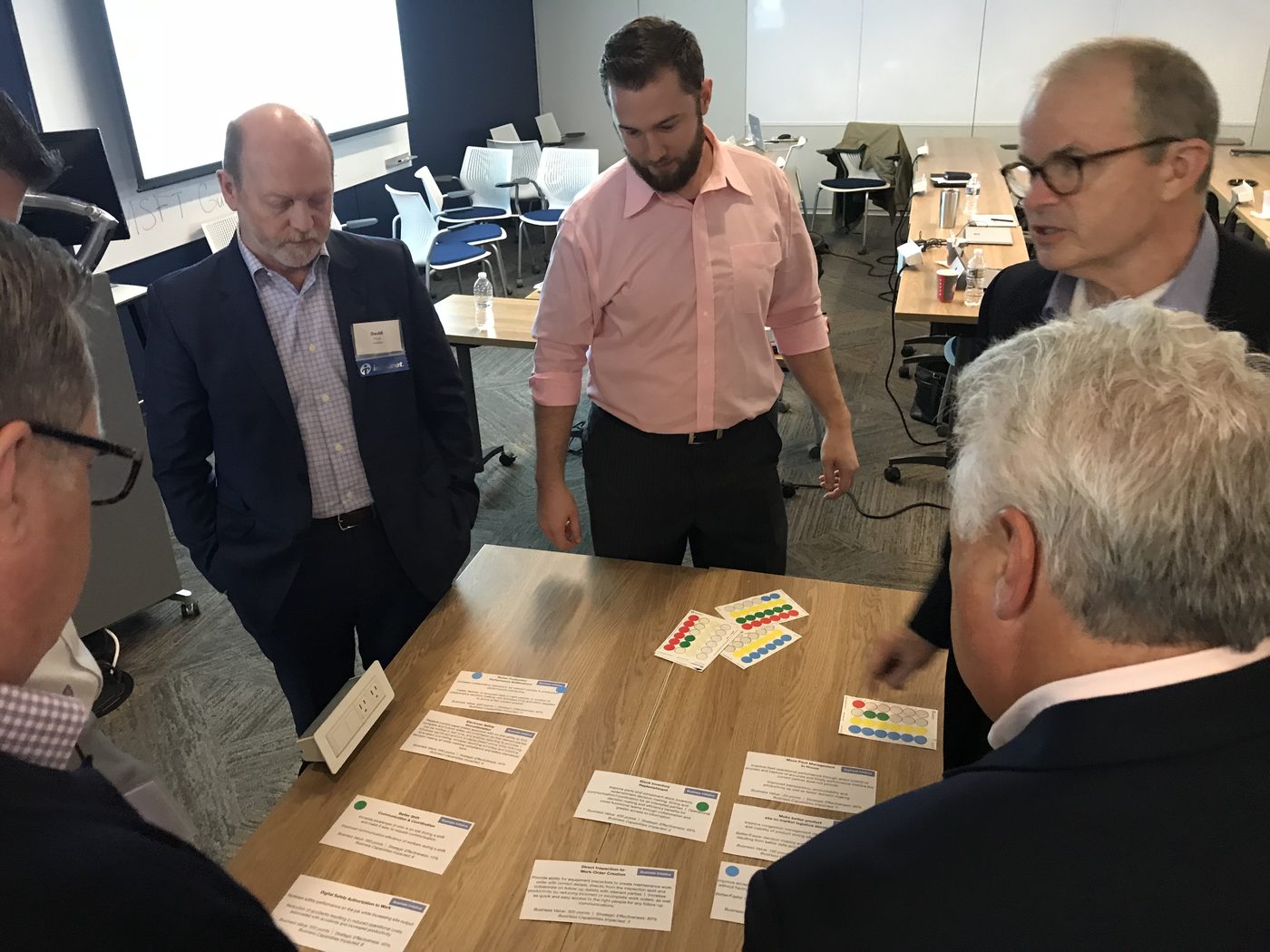 Signal & Horizon operators working through prioritization with an enterprise client team